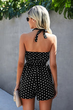 Black Polka Dot Romper