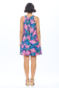 Navy Shell Dress