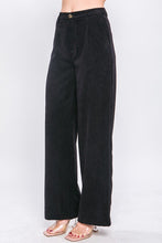Black Corduroy Trousers