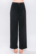 Black Corduroy Trousers
