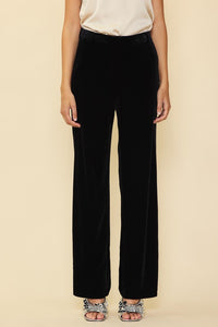 Black Velvet Pants