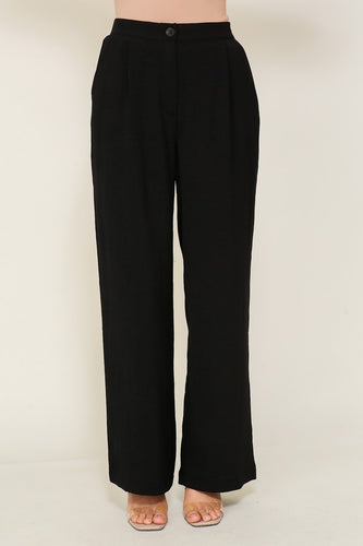 Black High Waist Pants