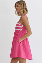 Fuschia Ric Rac Dress