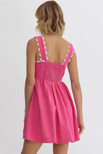 Fuschia Ric Rac Dress