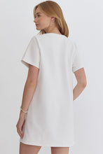 Ivory Half Zip Dress