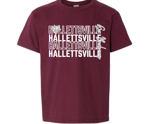 Hallettsville Mascot Tee