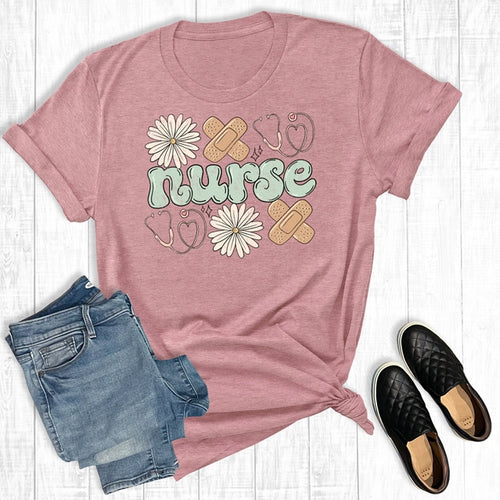 Nurse Daisy Tee