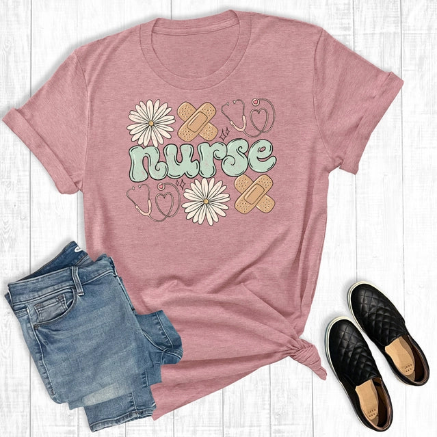 Nurse Daisy Tee