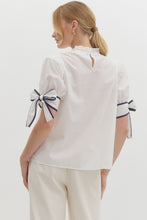 Ivory Bow Sleeve Top