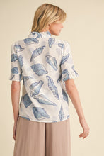 Ivory Seashell Ruffle Top