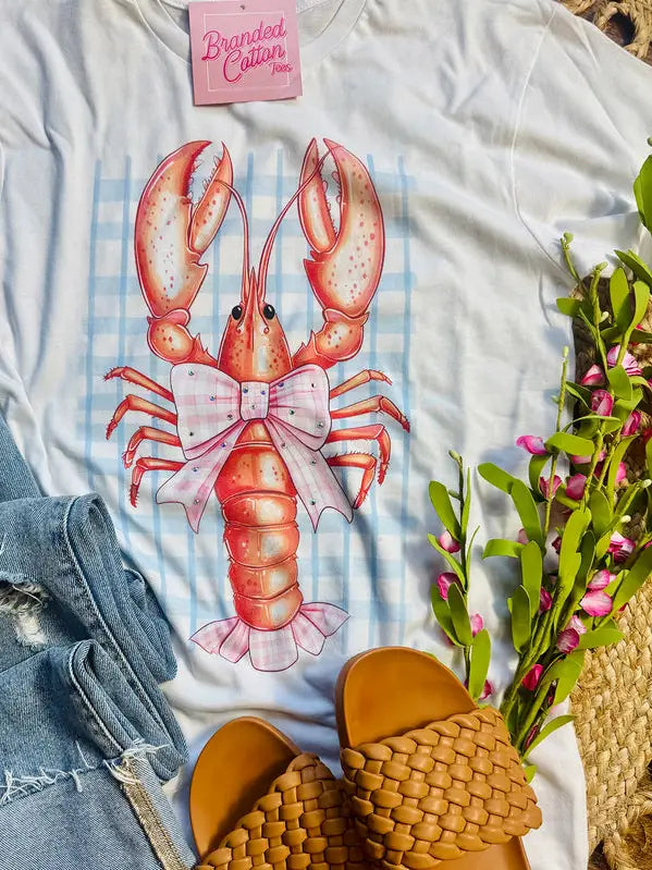 Coquette Lobster Graphic Tee