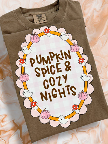 Pumpkin Spice Nights Tee