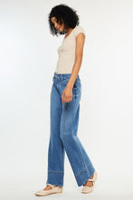 Kancan Medium Mid Rise Wide Leg Jeans