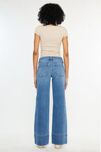 Kancan Medium Mid Rise Wide Leg Jeans