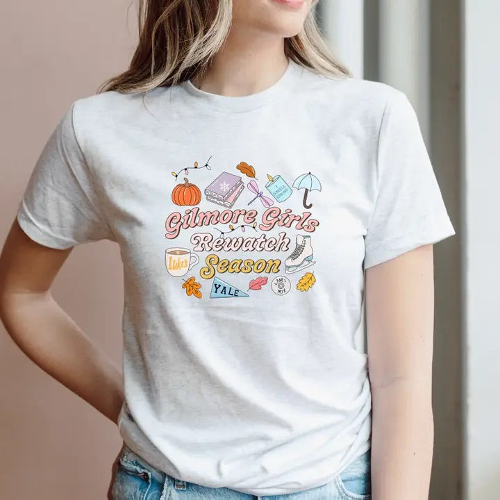 Gilmore Girls Rewatch Season Tee