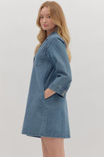 Denim Button Down Dress