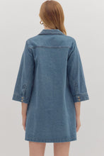 Denim Button Down Dress