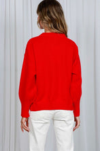 Red Sequin Lights Sweatshirt