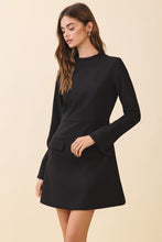 Mock Neck Long Sleeve Dress