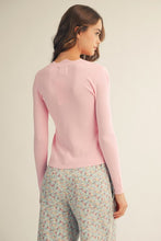 Light Pink Scallop Sweater