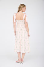 Blush Floral Midi Dress