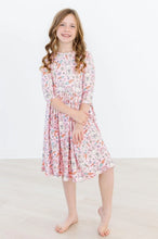 Springtime Bunnies 3/4 Sleeve Dress