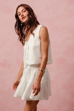 Ivory Eyelet Skirt