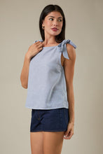 Blue Stripe Tie Tank