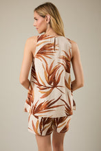 Blush Abstract Print Shorts