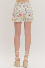Beach Print Shorts