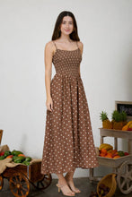 Brown Polka Dot Dress