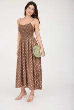 Brown Polka Dot Dress