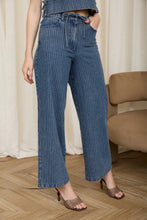 Denim Stripe Pants