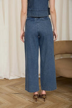 Denim Stripe Pants