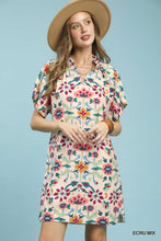 Ivory Floral Mix Dress
