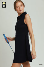 Navy Collared Tennis Dress