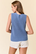 Light Blue Beach Sweater