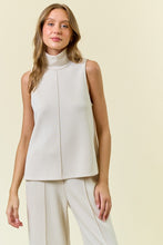 Ecru Modal Halter Neck Top