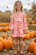 Pink Gingham Pumpkin Dress