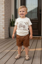 Boys Tractor Shorts Set