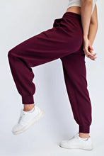 Maroon Scuba Jogger Pants