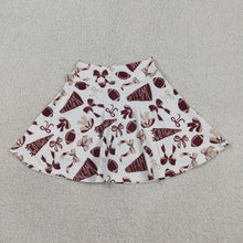 Girls Maroon Gameday Skort