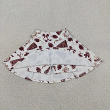 Girls Maroon Gameday Skort