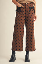 Brown Polka Dot Pants