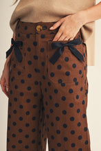 Brown Polka Dot Pants