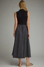 Black Polka Dot Skirt Dress