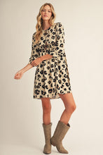 Leopard Tassel Dress