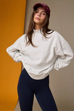 Melange Mock Neck Sweater