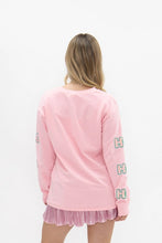 Pink Santa Sequin Top