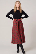 Plaid Skirt Maxi Dress